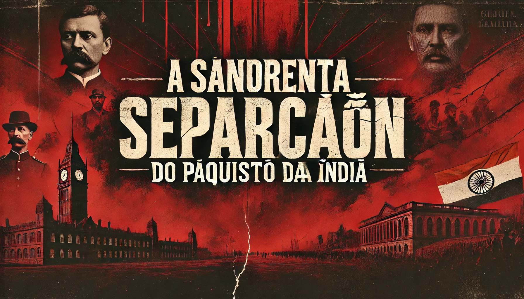 A Sangrenta Partição da Índia e do Paquistão